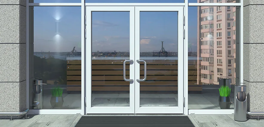 storefront glass repair in Myrtle Grove, FL